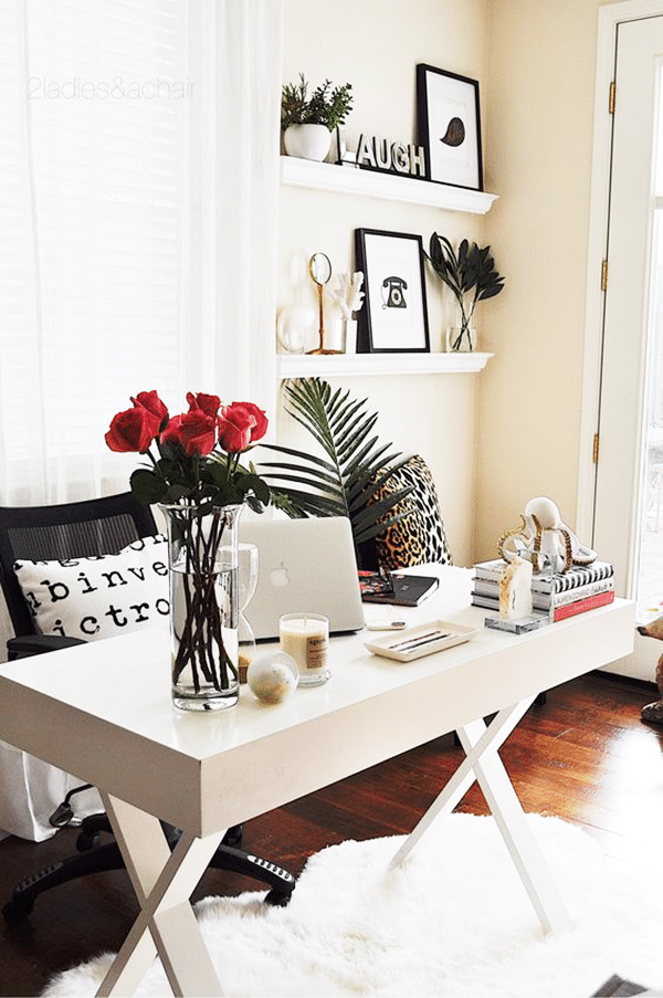 Valentine’s Day Inspired Home Ideas-home-office