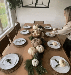 Thanksgiving Tablescape by Red White Denim
