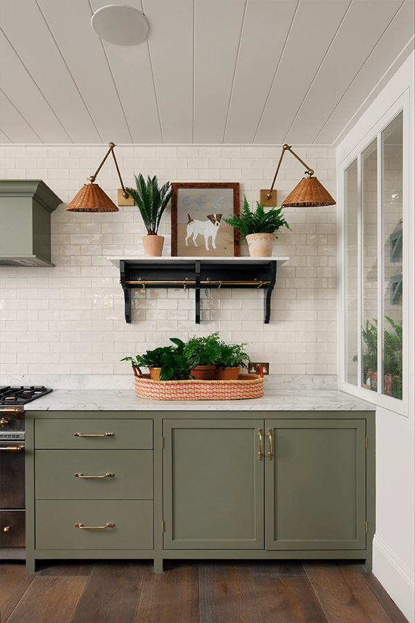 Green Kitchen from Ham Interiors