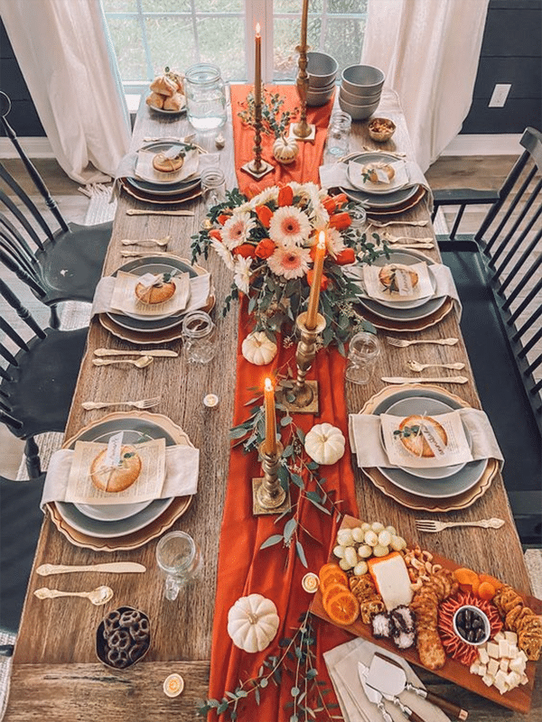 Thanksgiving Tablescape by Life By Leanna