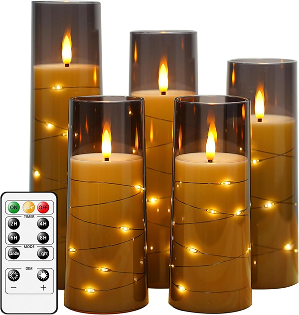 Flameless LED Candles from Amazon