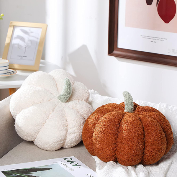 Pumpkin Plush Pillow from Amazon