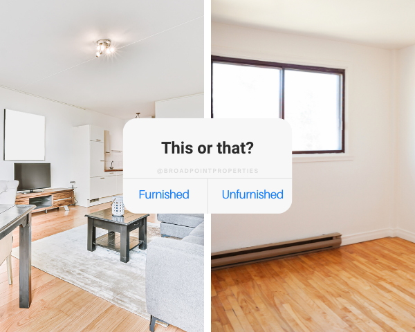 Should I Rent My House Furnished or Unfurnished?