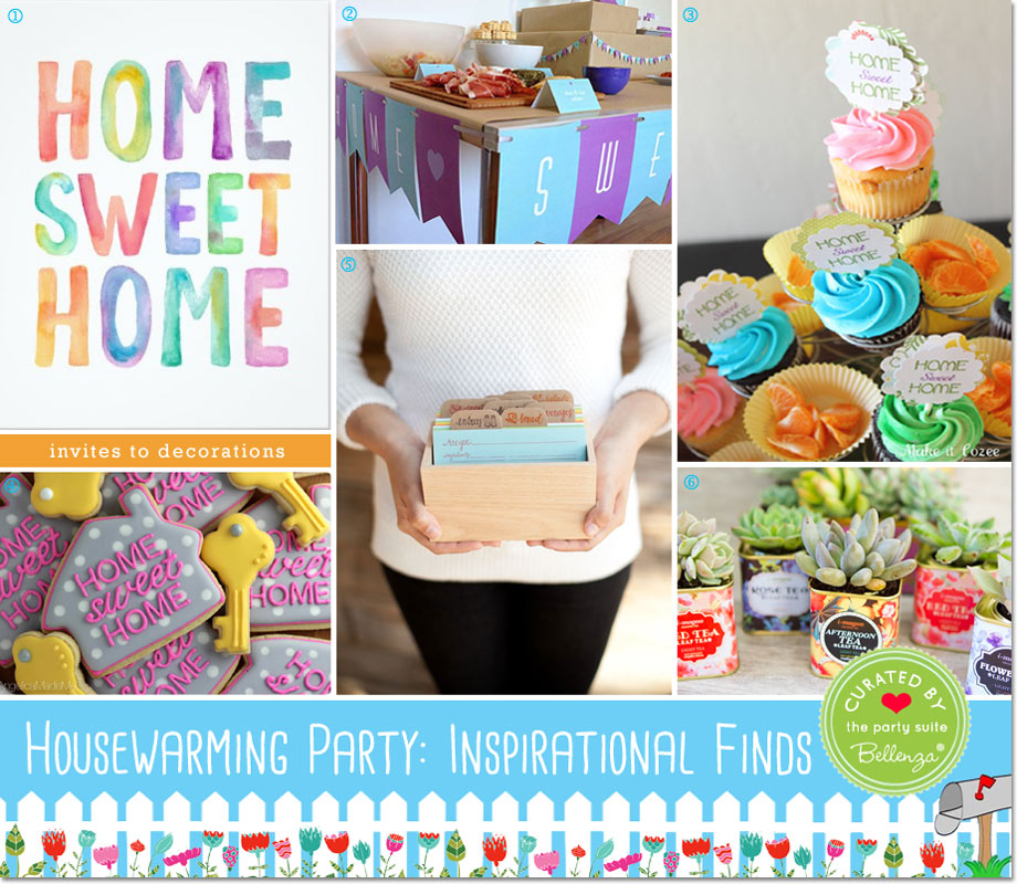 home sweet home housewarming theme idea