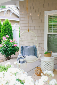 simple patio space