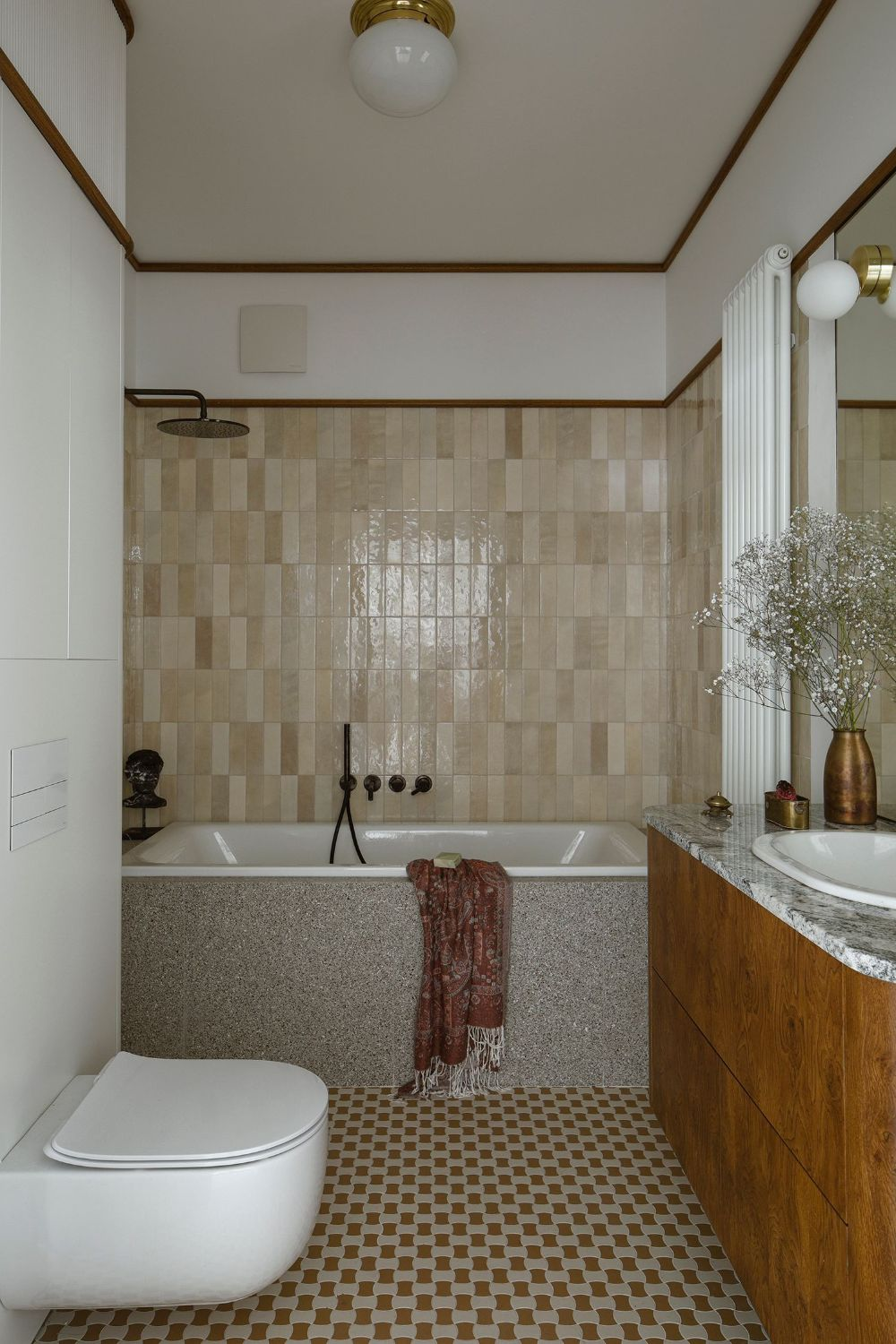 bathroom tiles with texture