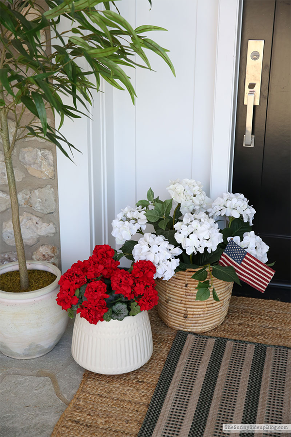geraniums front porch from the sunny side up blog