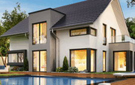 modern home exterior