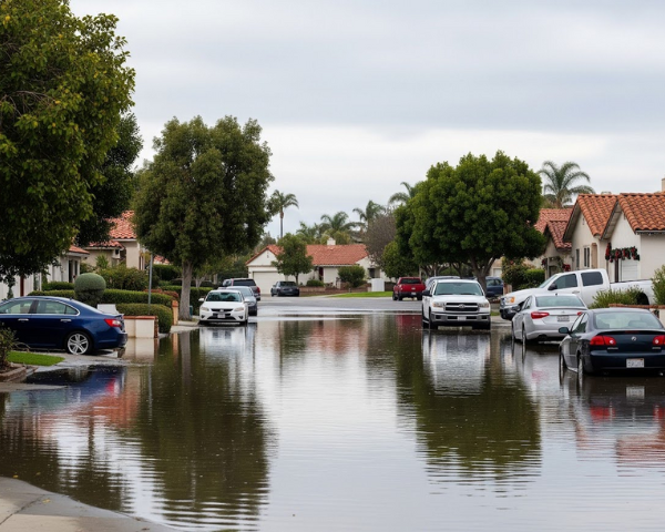 san diego homes flooded