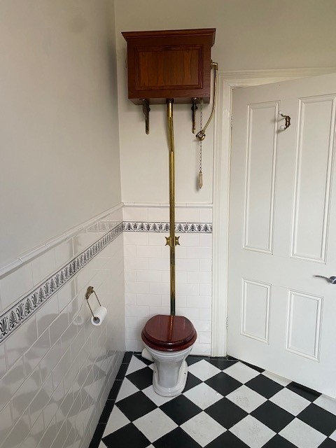 High-Tank Pull Chain Toilet