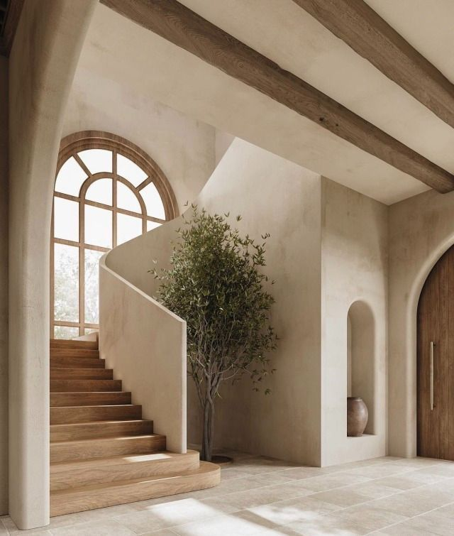 Staircase Organic Modernism Pinterest